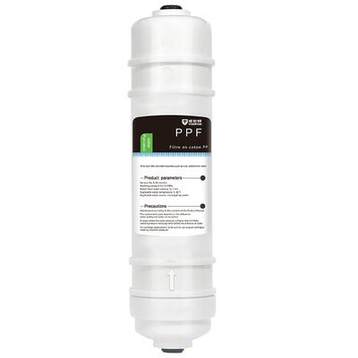 Bộ lọc nước kết nối nhanh Bộ lọc bông PP Water Melt Blown
