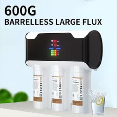 Khối lượng lớn 800GPD Máy lọc nước thẩm thấu ngược tại nhà 4 giai đoạn