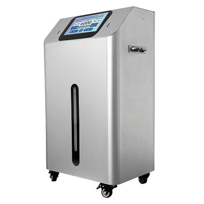 Chăm sóc sức khỏe kiểu máy hấp thụ hydro 6000ml mỗi phút đầu ra màn hình cảm ứng