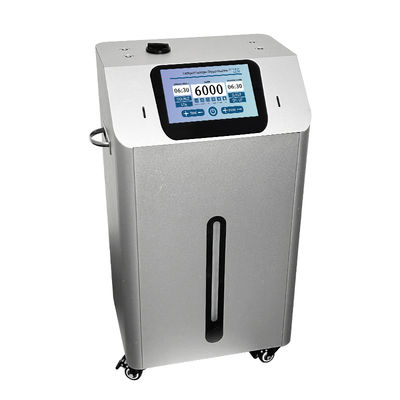 Màn hình cảm ứng tất cả trong một Máy trị liệu hít thở hydro 99,99% Tự tinh khiết của hydro Logo tùy chỉnh 6000ml / phút